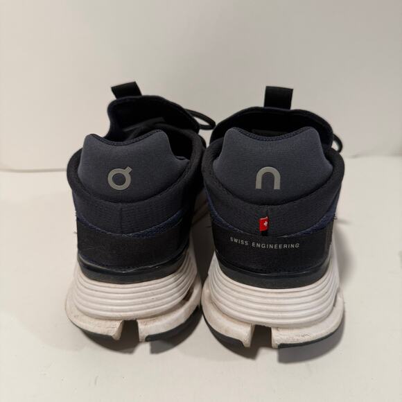 On Running Women's Cloudnova Active Shoes Sneakers Gym Navy Black White 11 - Picture 5 of 8